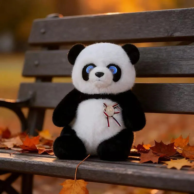 Cute AI Panda Robot Plush Toy