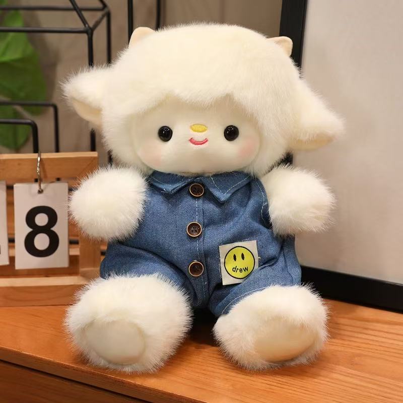 Cute Milky Fluff Lamb Plush Toy