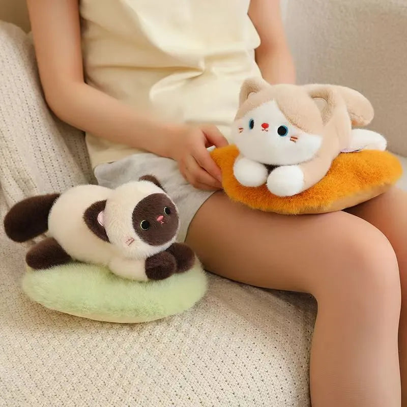 Cute Purr Cat Plush Toy