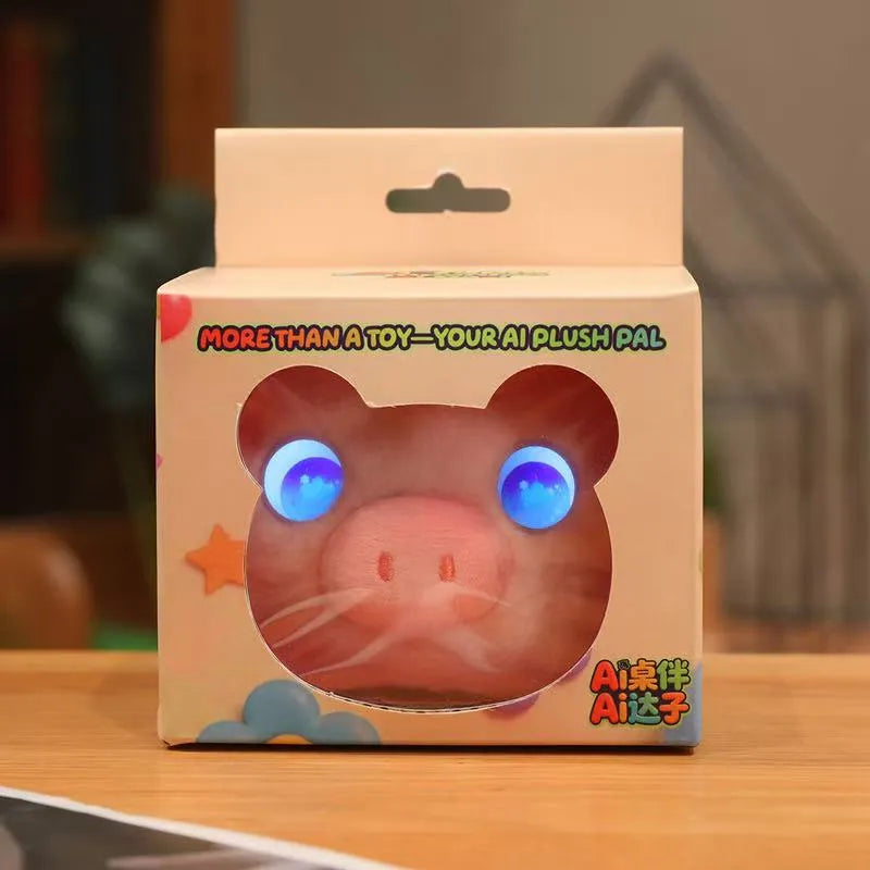 Cute AI Desk Buddy Pig Plush Toy