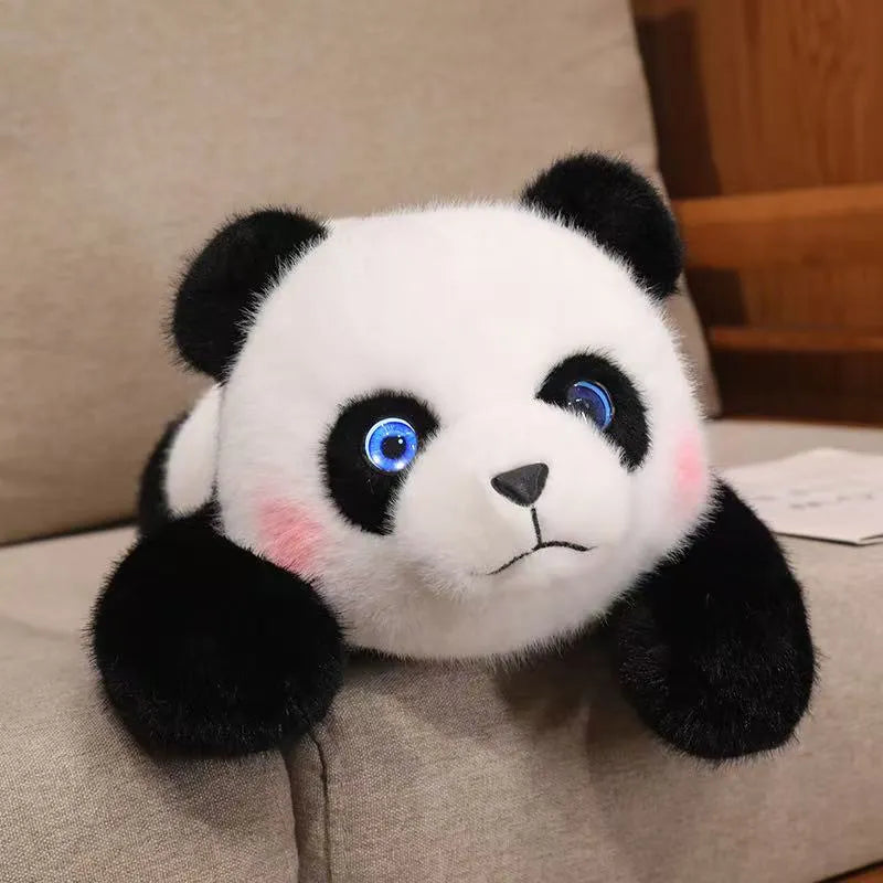 Cute AI Lay‑Down Panda Plush