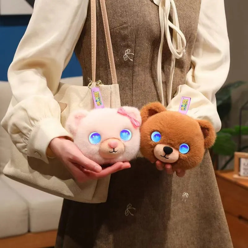 Cute AI Desk Buddy Couple Bear Plush Toy