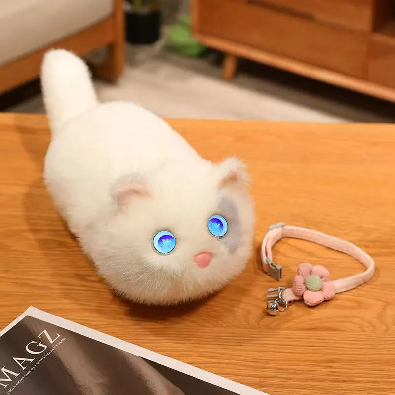 Cute AI Lying Cat Plush Toy