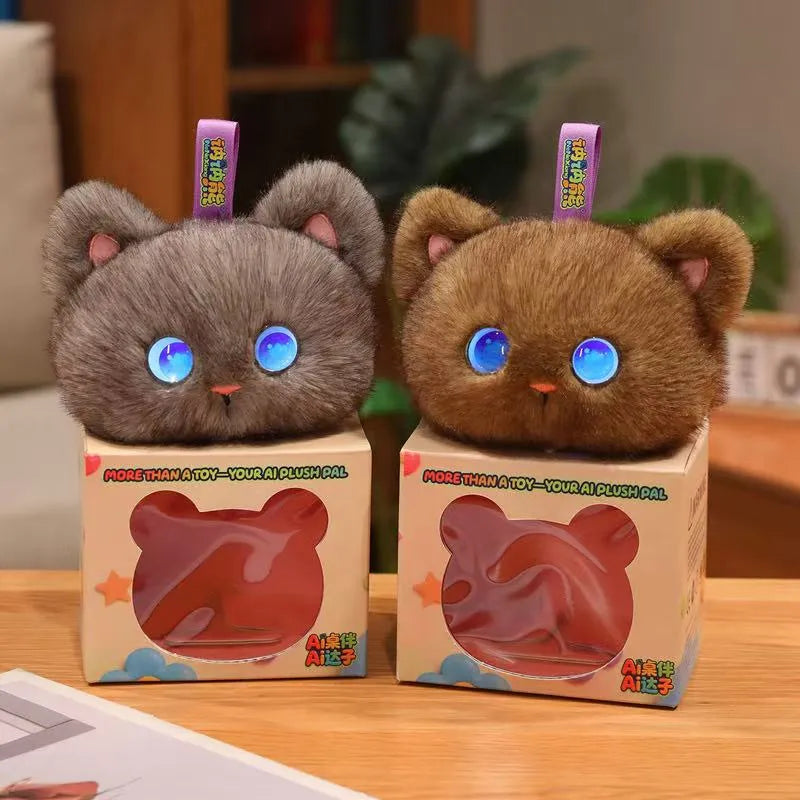 Cute AI Desk Buddy Cat Plush Toy
