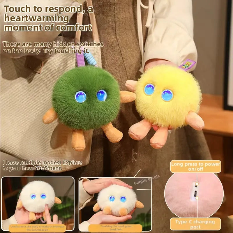 Cute AI Desk Buddy Plush