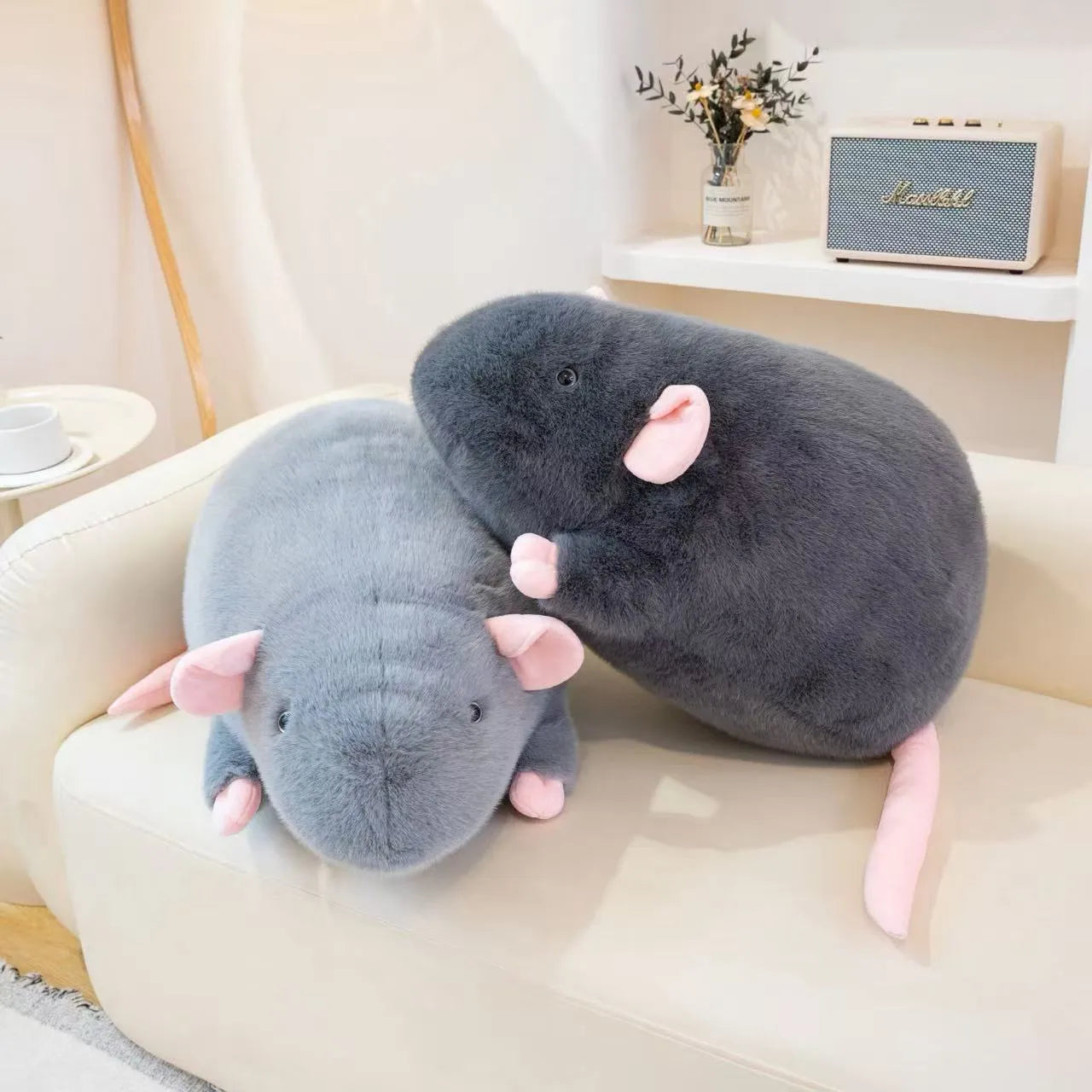 Cute Chubby Mouse Plush Toy