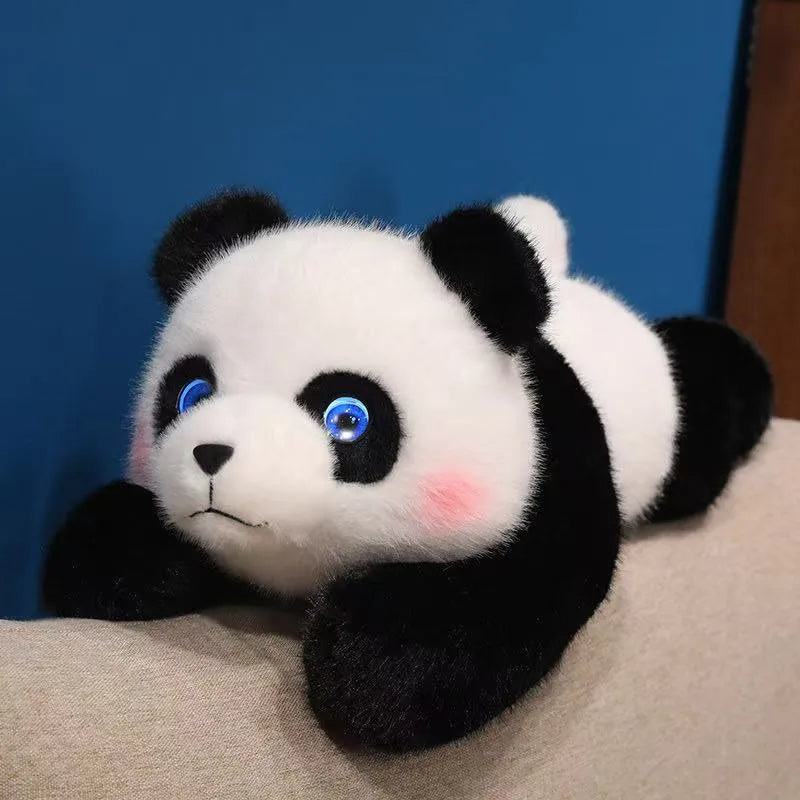 Cute AI Lay‑Down Panda Plush
