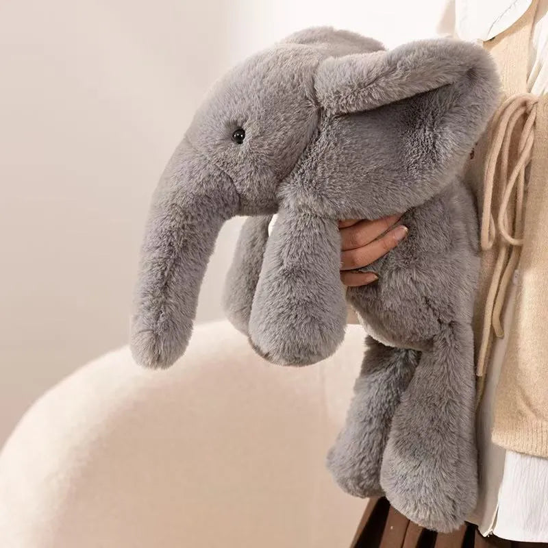Cute LayDown Elephant Plush Toy
