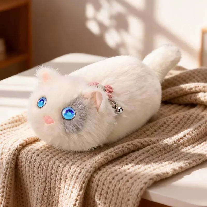 Cute AI Lying Cat Plush Toy