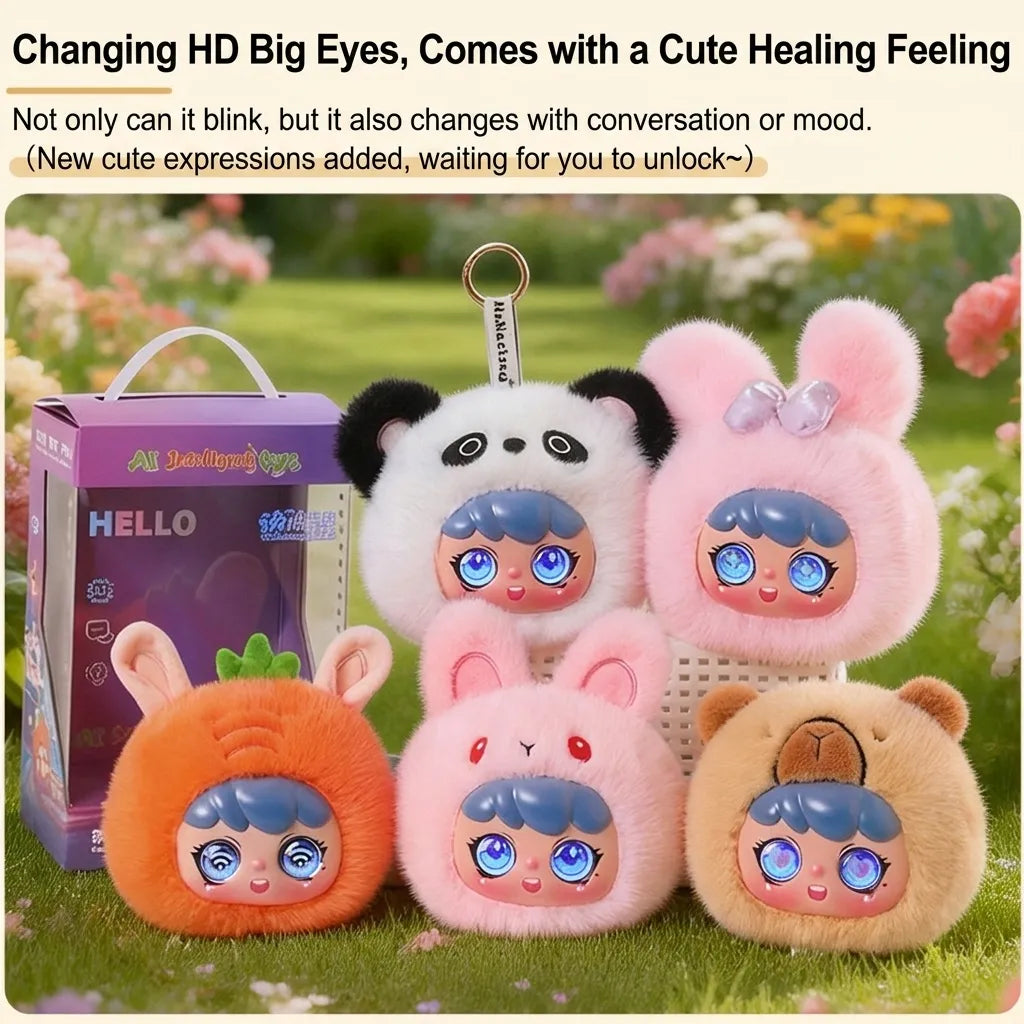 Cute AI Fluffy Five-Treasure Plush – 5 Styles