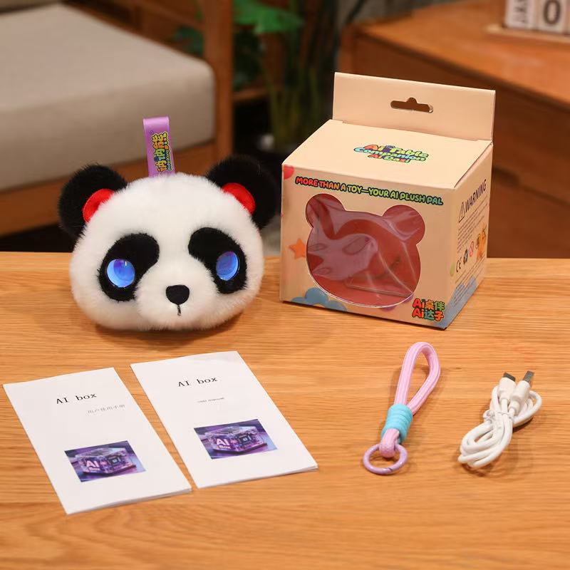 Cute AI Desk Buddy Panda Plush Toy