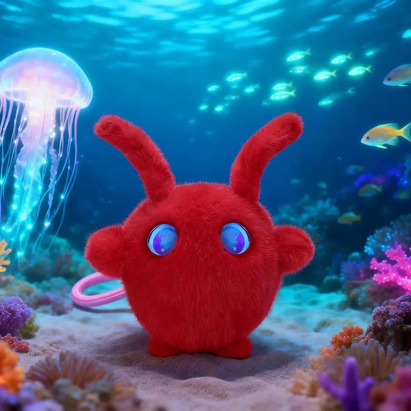 Cute AI Lobster Electronic Pet Plush Toy