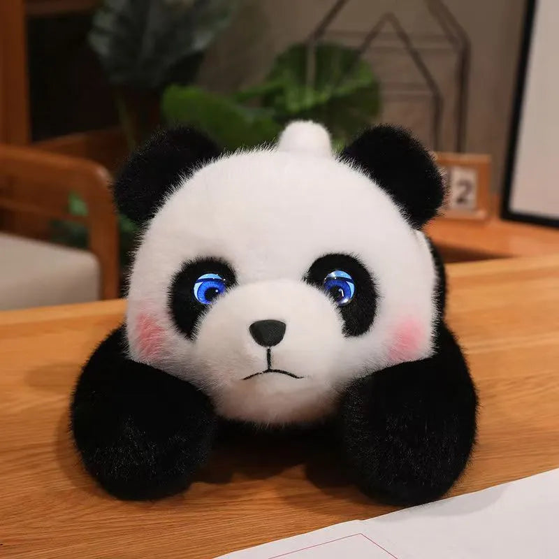 Cute AI Lay‑Down Panda Plush