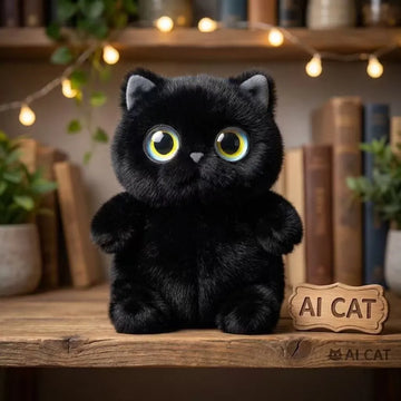 Adorable AI Cat Plush Toy (AI CAT)