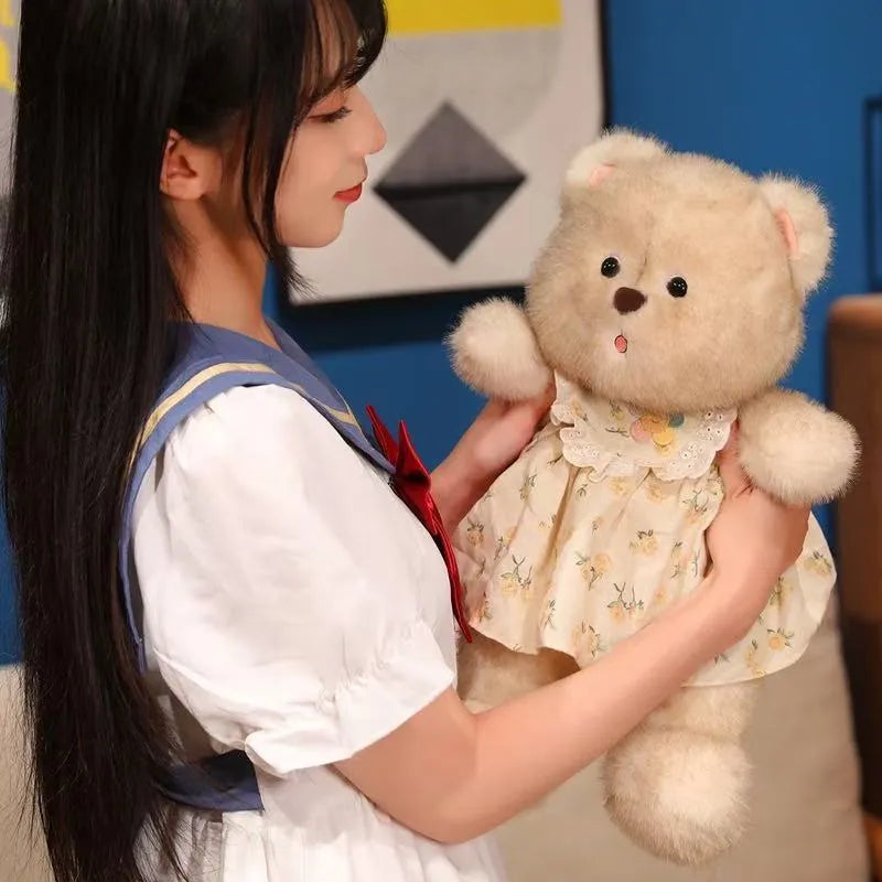 Cute Lanxi Bear Plush Toy