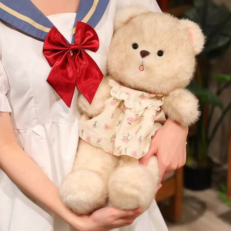 Cute Lanxi Bear Plush Toy