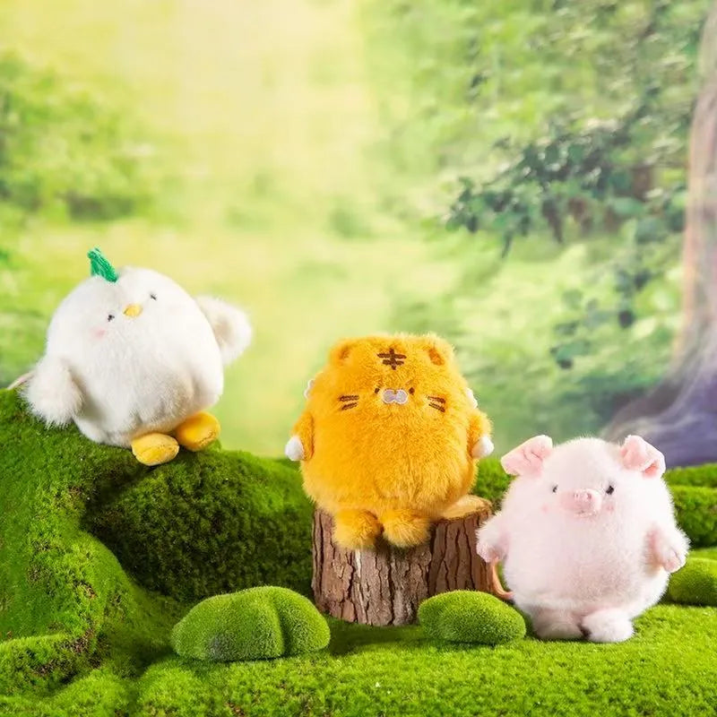 Cute Cartoon Mini Plush Charm