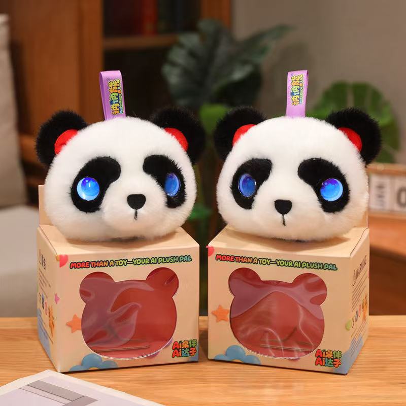 Cute AI Desk Buddy Panda Plush Toy