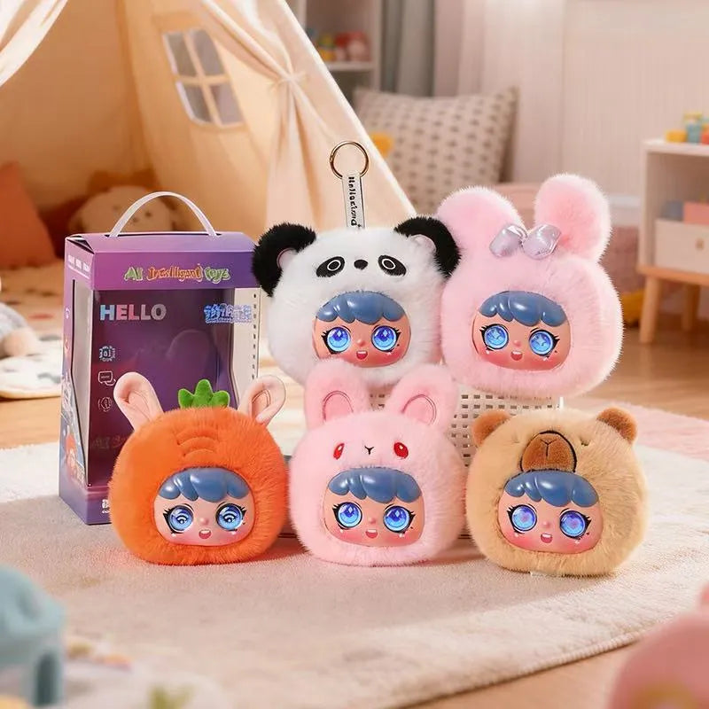 Cute AI Fluffy Five-Treasure Plush – 5 Styles