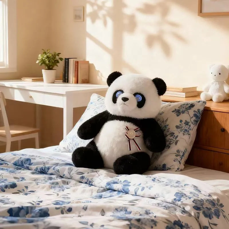 Cute AI Panda Robot Plush Toy