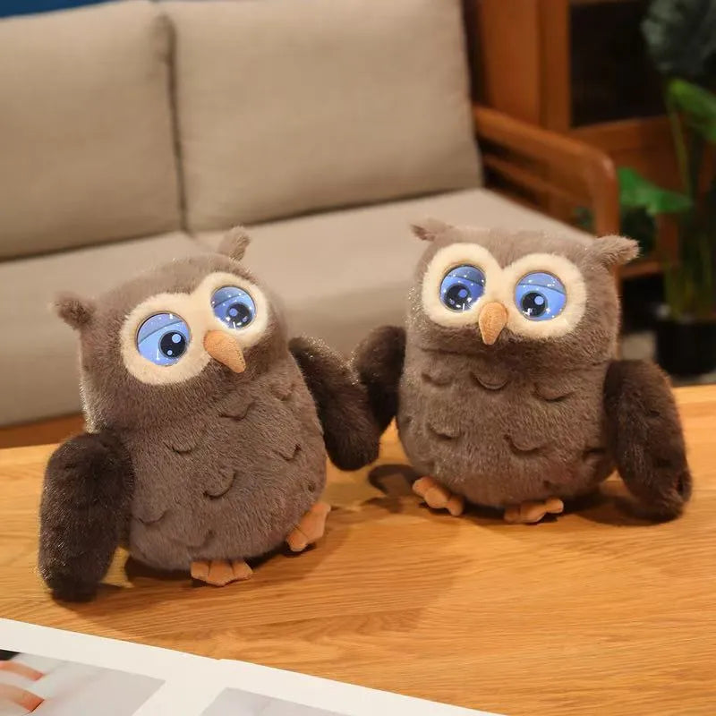 Cute AI Owl Robot Plush Toy