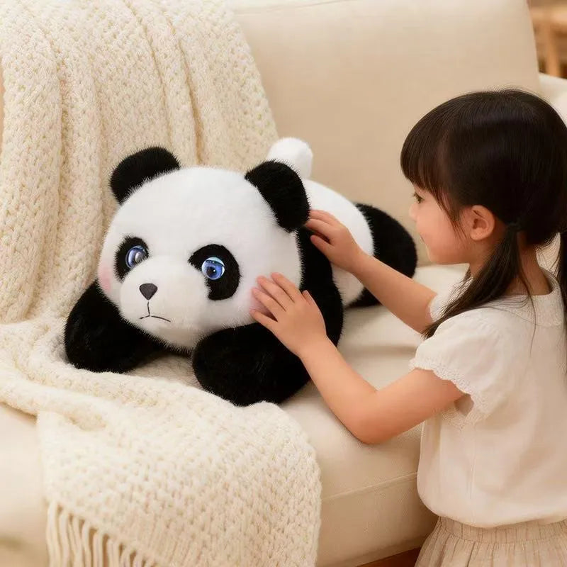 Cute AI Lay‑Down Panda Plush