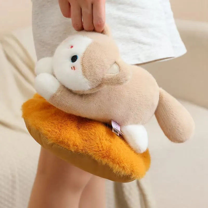 Cute Purr Cat Plush Toy