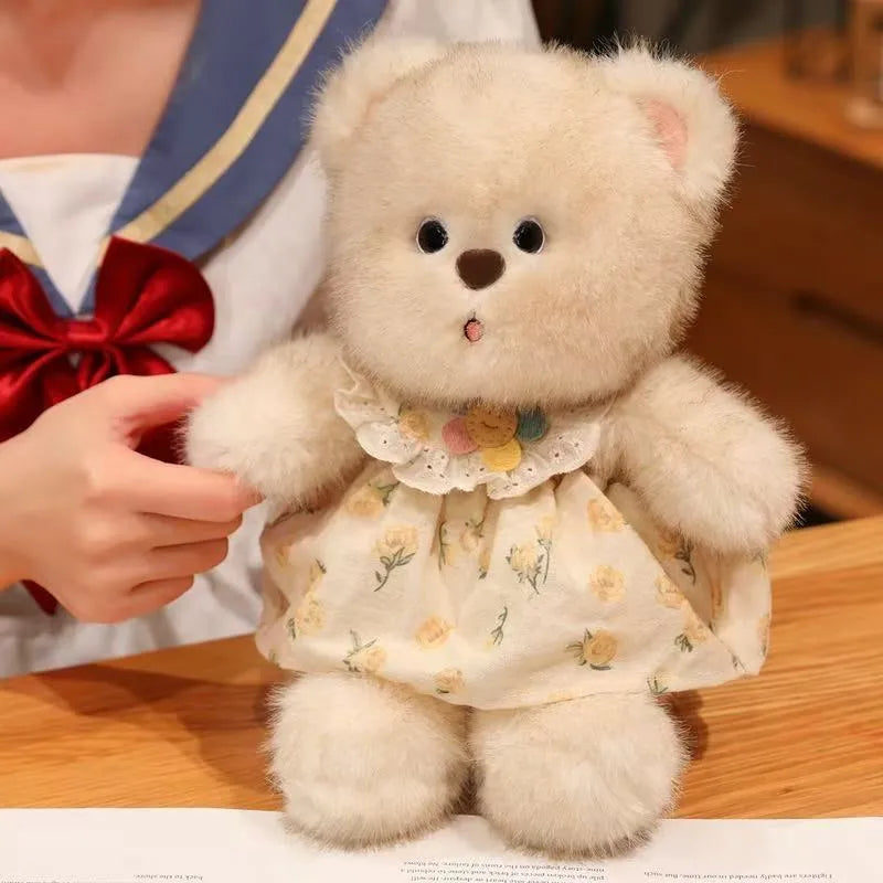 Cute Lanxi Bear Plush Toy
