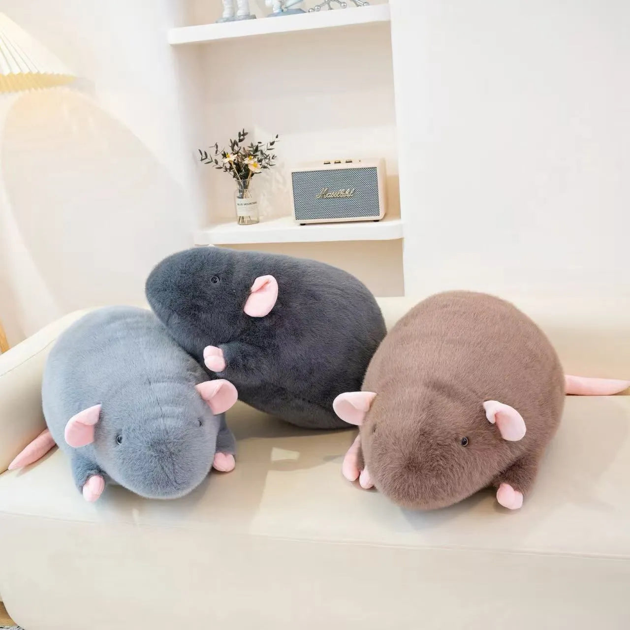 Cute Chubby Mouse Plush Toy