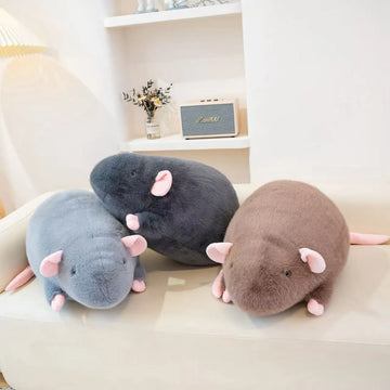 Cute Chubby Mouse Plush Toy