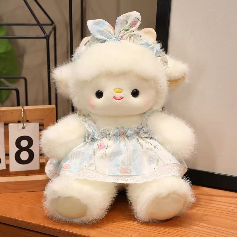 Cute Milky Fluff Lamb Plush Toy