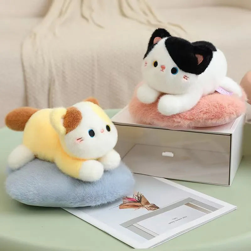 Cute Purr Cat Plush Toy