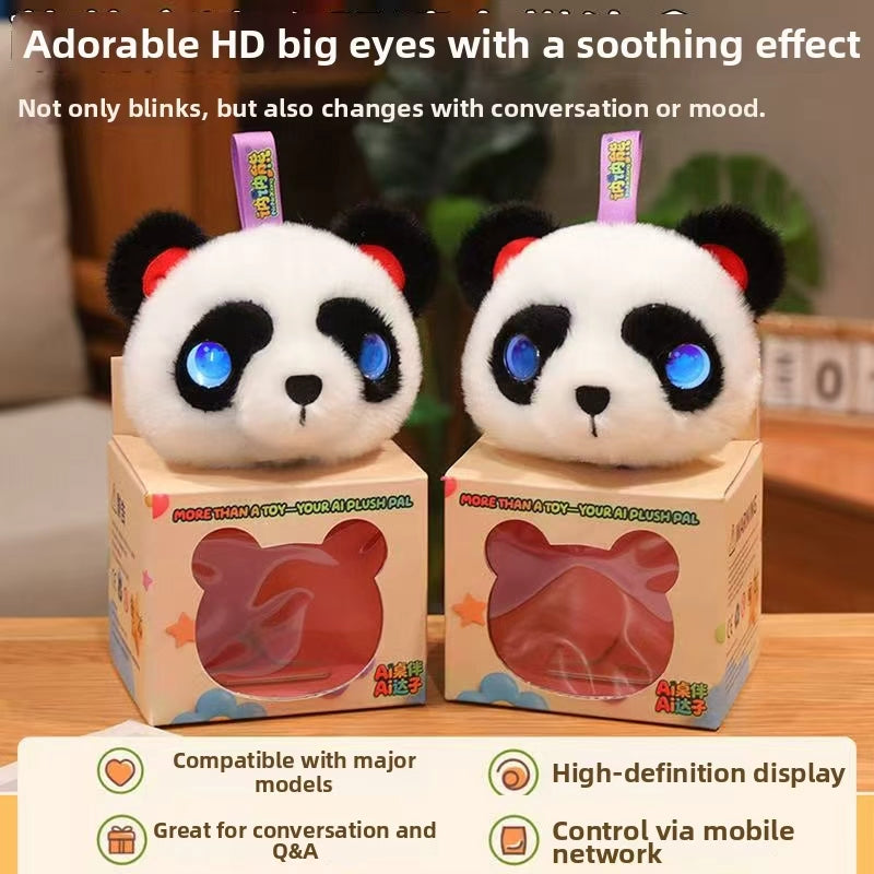 Cute AI Desk Buddy Panda Plush Toy