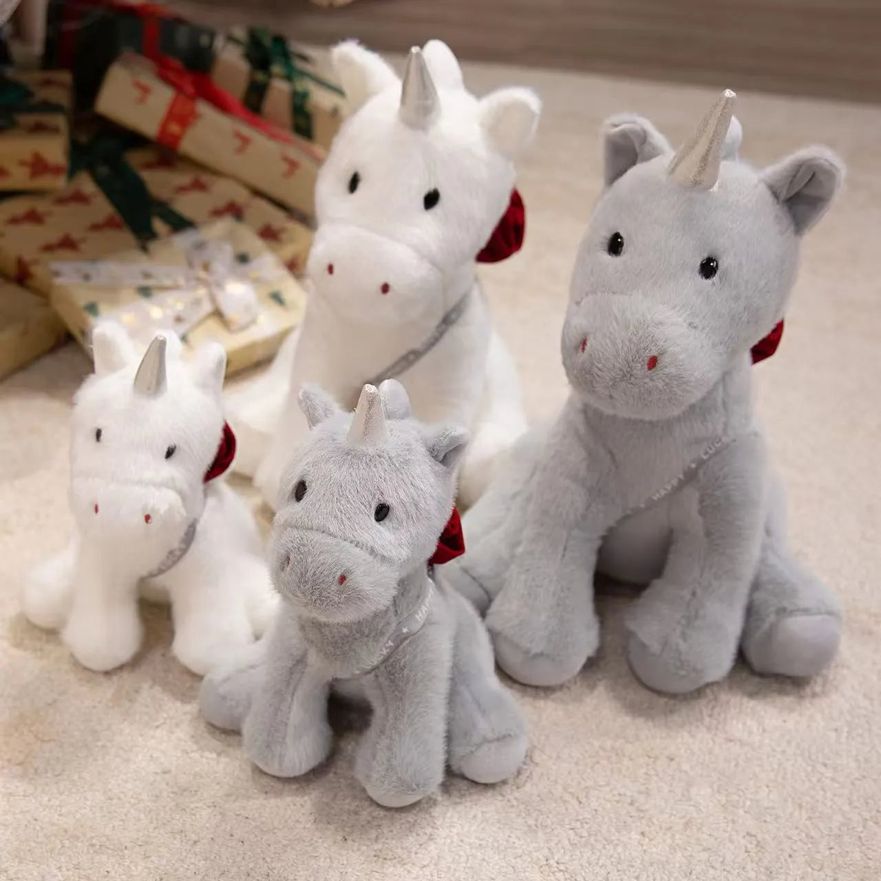 Cute Rose Unicorn Plush Toy