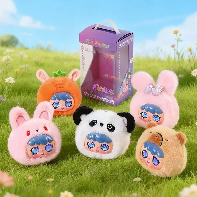 Cute AI Fluffy Five-Treasure Plush – 5 Styles