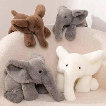 Cute LayDown Elephant Plush Toy