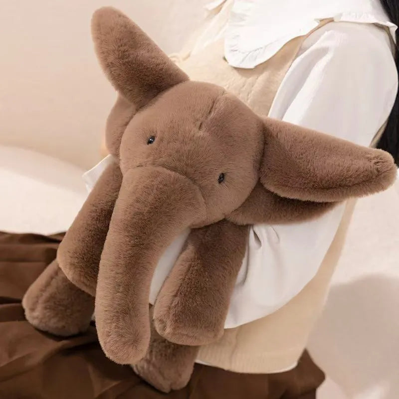 Cute LayDown Elephant Plush Toy