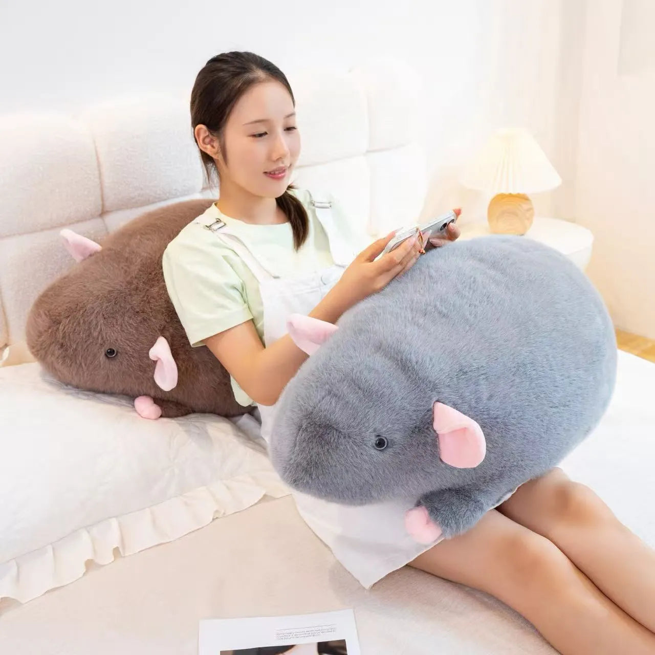 Cute Chubby Mouse Plush Toy
