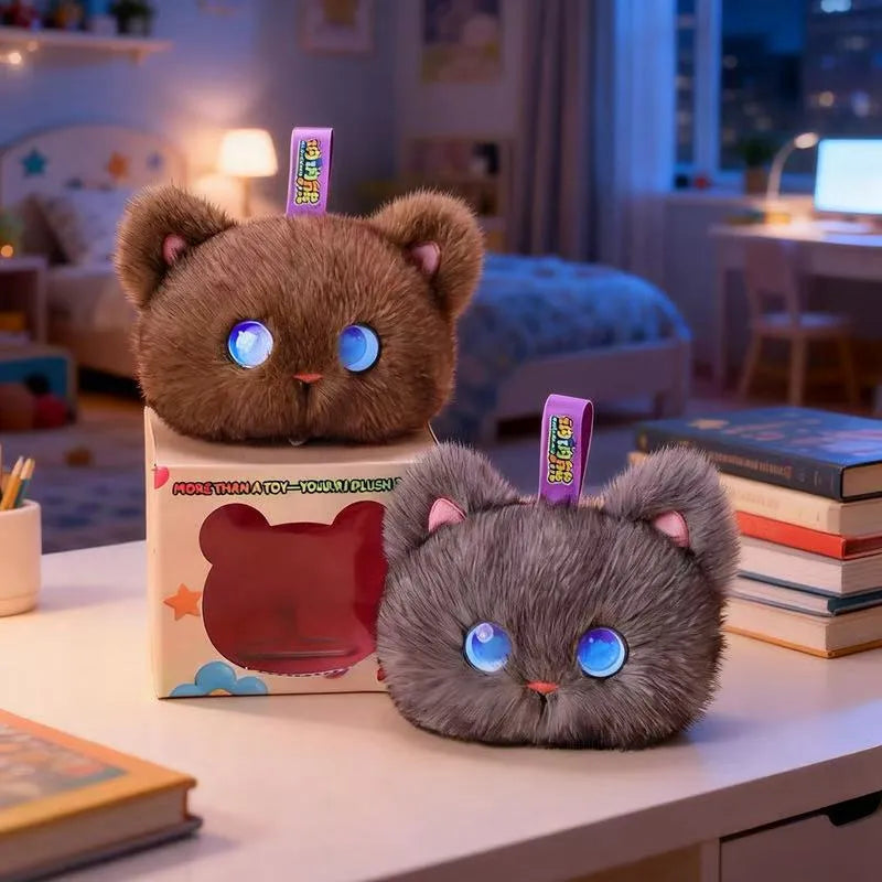 Cute AI Desk Buddy Cat Plush Toy