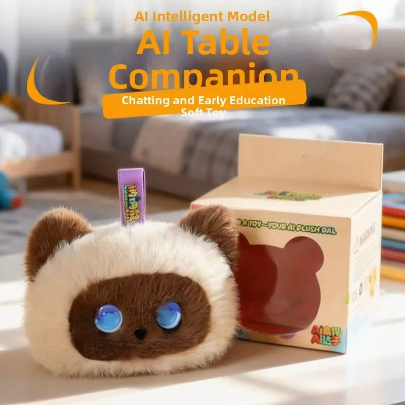 Cute AI Cat Alien Plush Toy