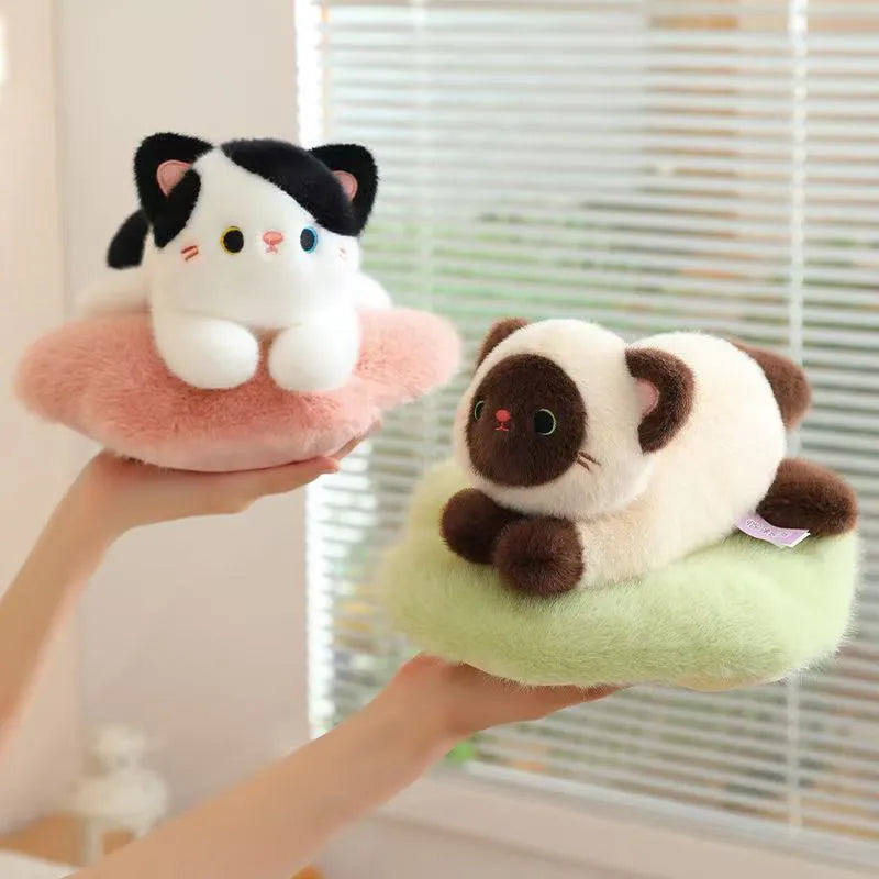 Cute Purr Cat Plush Toy