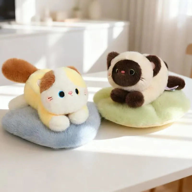 Cute Purr Cat Plush Toy
