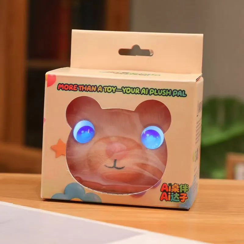 Cute AI Desk Buddy Couple Bear Plush Toy