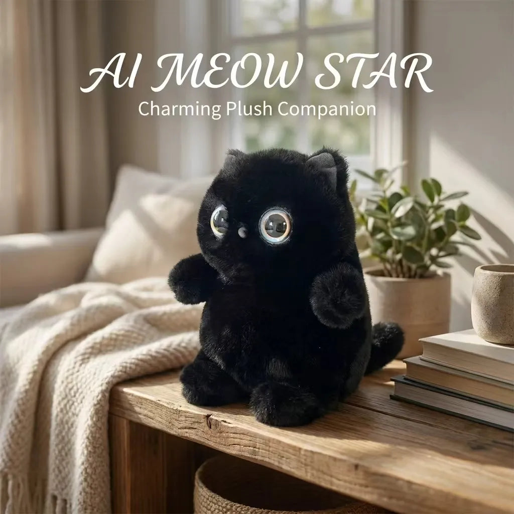 Adorable AI Cat Plush Toy (AI CAT)