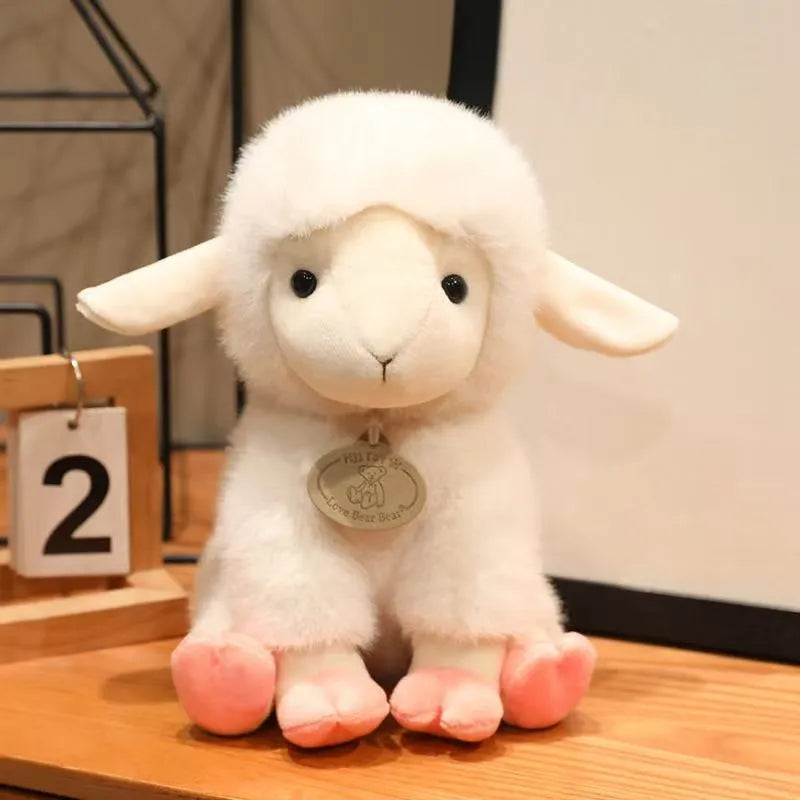 Cute Cloud Lamb Plush Keychain Charm