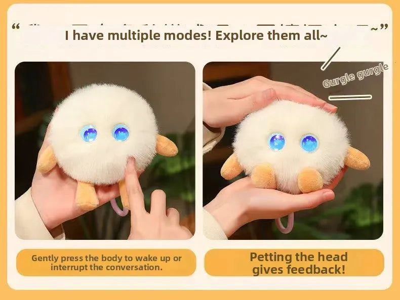 Cute AI Desk Buddy Plush