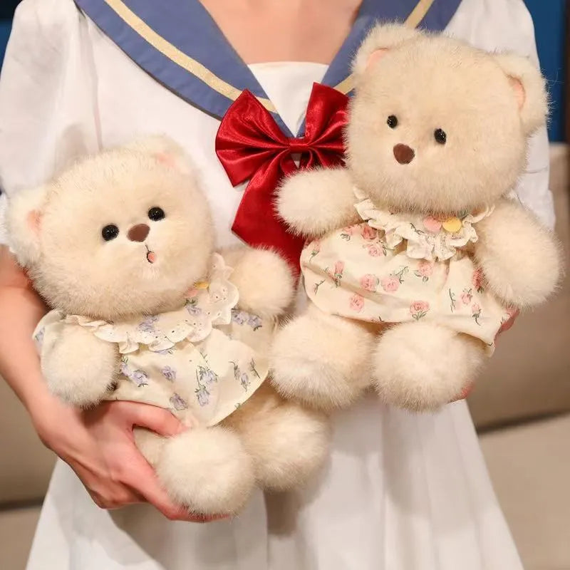 Cute Lanxi Bear Plush Toy