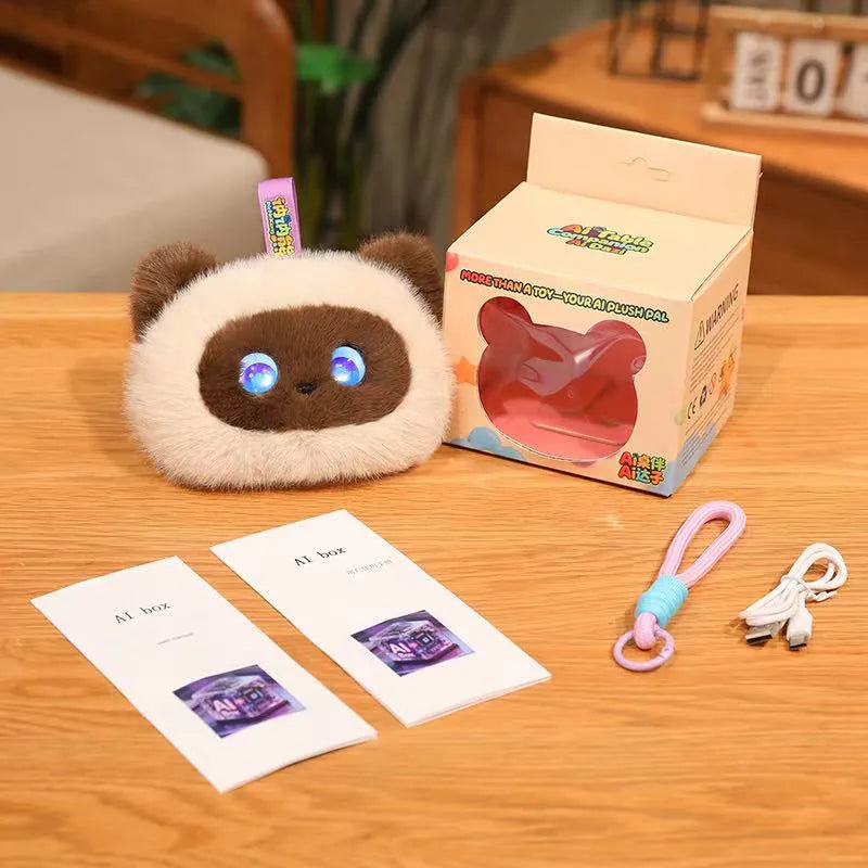 Cute AI Cat Alien Plush Toy