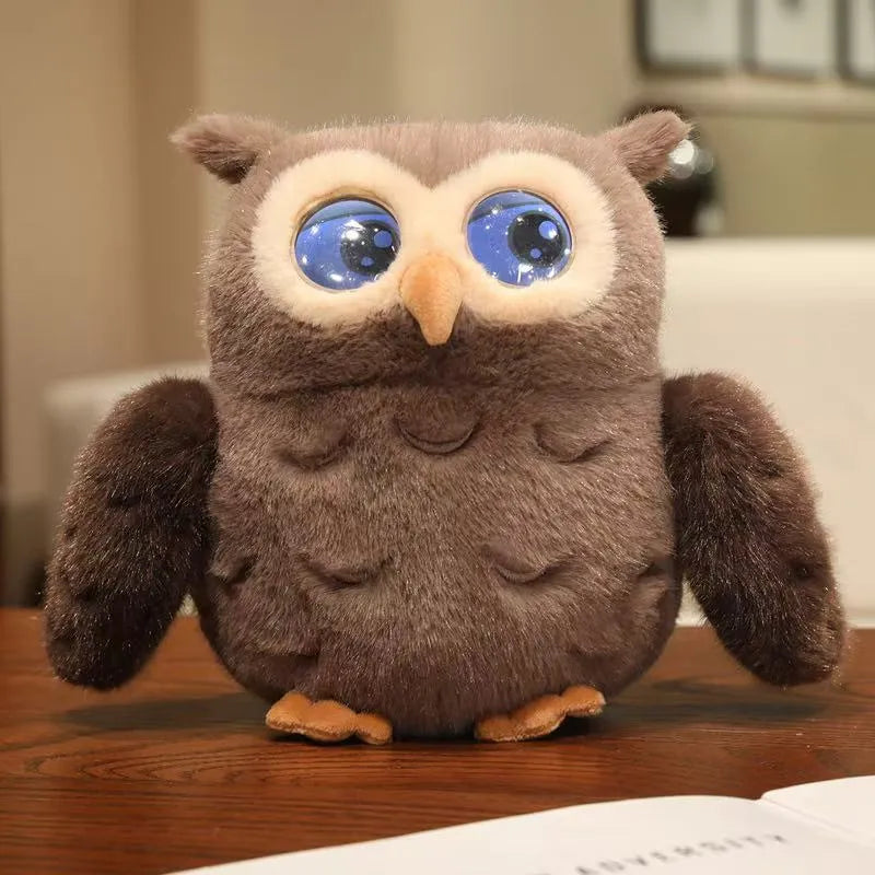 Cute AI Owl Robot Plush Toy