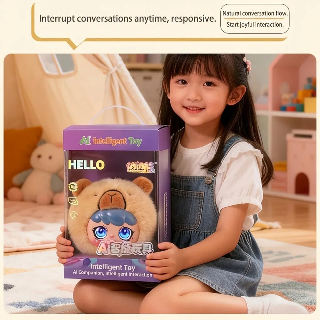 Cute AI Fluffy Five-Treasure Plush – 5 Styles
